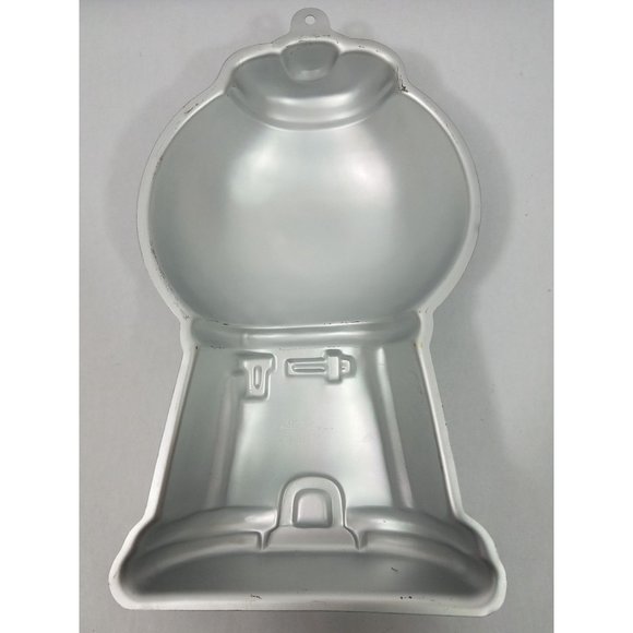 Vtg Wilton Bubble Gum Gumball Machine Cake Pan Snow Globe 2105-2858 1987 - Picture 2 of 5